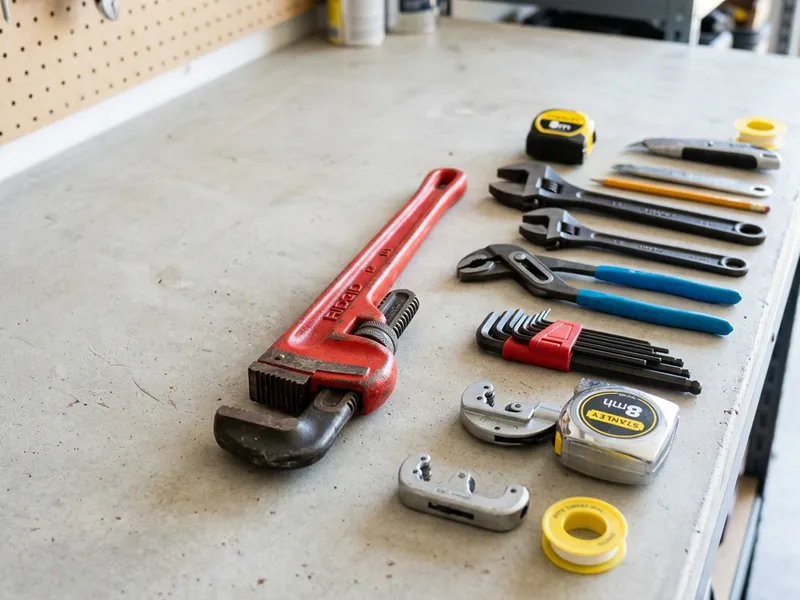 Professional plumbers in Rineyville, KY equipped with top-tier tools for residential and commercial plumbing services.